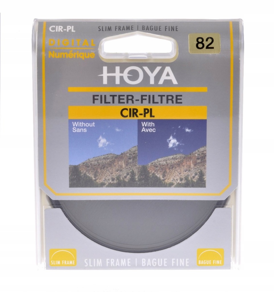 Hoya Slim 82 mm filtr polaryzacyjny