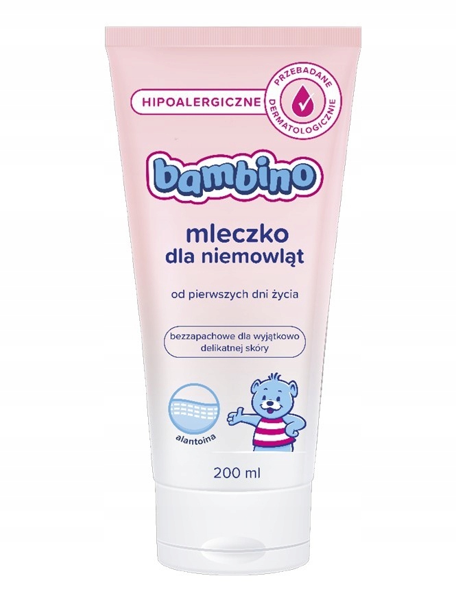 BAMBINO Mleczko dla niemowląt bezzapachowe 200ml