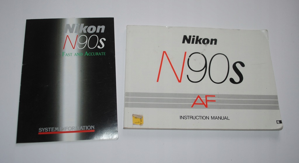 instrukcja obsługi aparatu NIKON N90S
