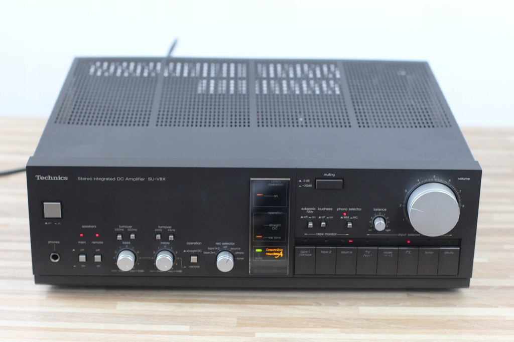 Technics SU-V8X wzmacniacz stereo , opis