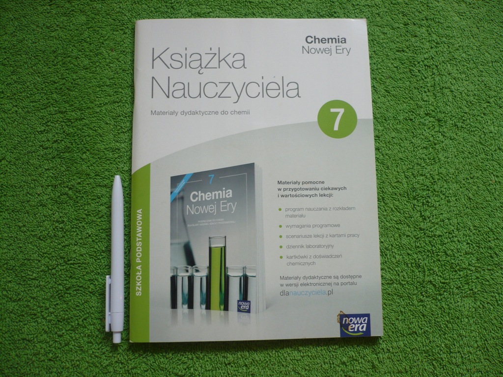 Chemia Nowej Ery Klasa 7 CHEMIA NOWEJ ERY 7 KSIĄŻKA NAUCZYCIELA - 14082858038 - oficjalne