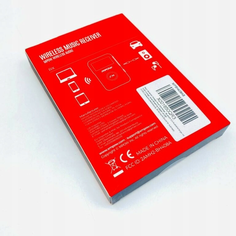 MPOW BH408A ADAPTER BEZPRZEWODOWY ODBIORNIK BT 5, 11548665679 oficjalne archiwum Allegro