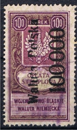 kat. nr 47 - przedruk WALUTA POLSKA - 1924 rok