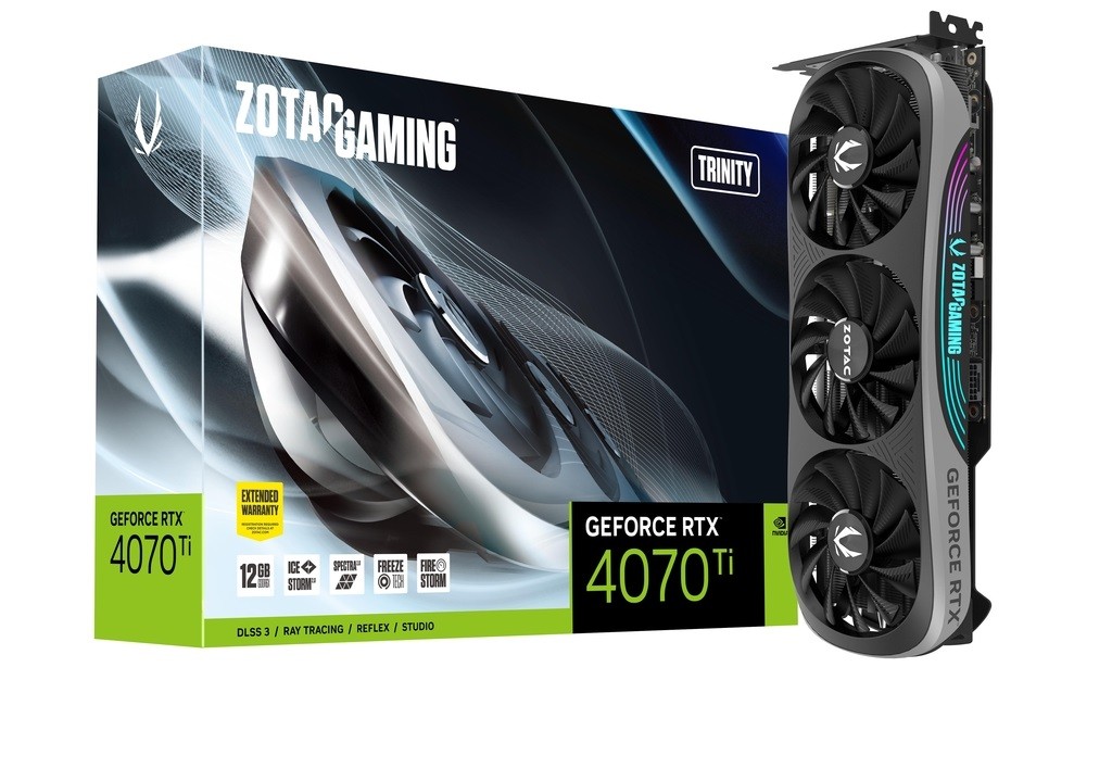 Купить Zotac Gaming GeForce RTX 4070 Ti Trinity 12 ГБ: отзывы, фото, характеристики в интерне-магазине Aredi.ru