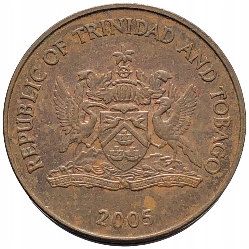 58294. Trynidad i Tobago - 5 centów - 2005r.