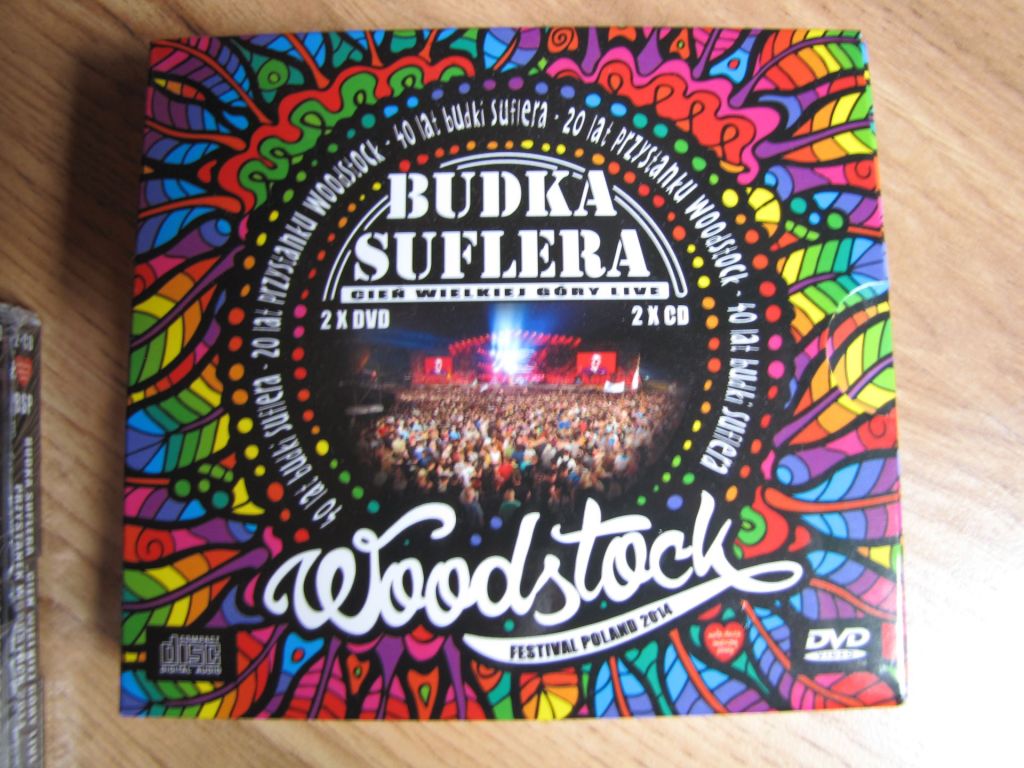 Koncert Budka Suflera WOODSTOCK 2014, DVD/CD nowa