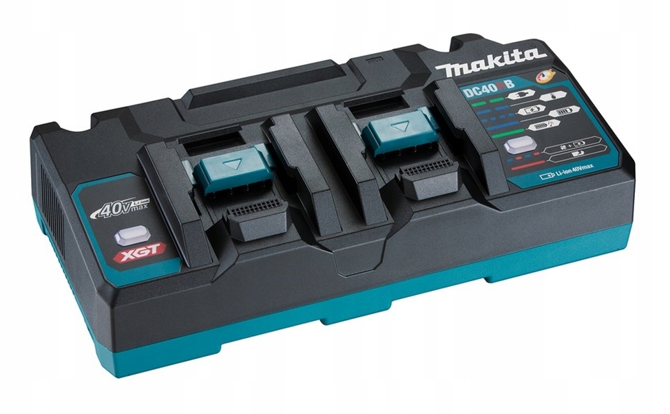 MAKITA DC40RB ŁADOWARKA PODWÓJNA XGT 40V 191N09-8