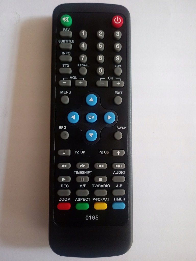 Pilot do dekodera DVBT Cabletech URZ00195