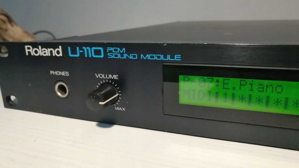 Roland U 110 Pcm Sound Module Oficjalne Archiwum Allegro