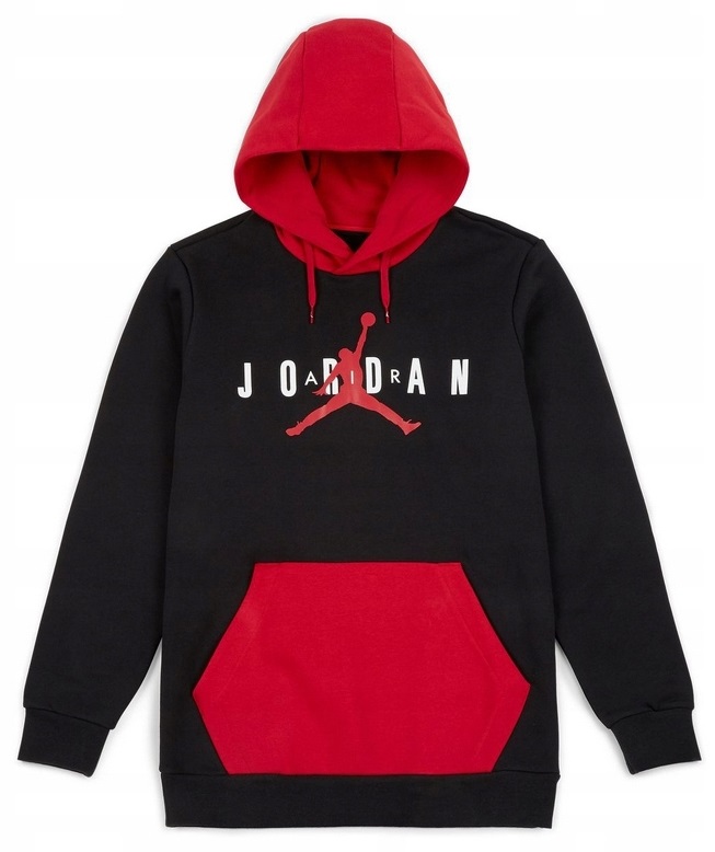 L BLUZA NIKE JORDAN AIR JUMPMAN AA1451-010 CZARNA - 7536453742 - oficjalne archiwum Allegro