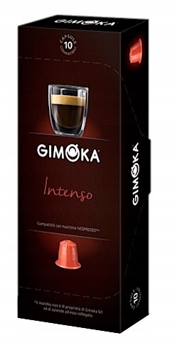 GIMOKA kapsułki Nespresso 10szt INTENSO