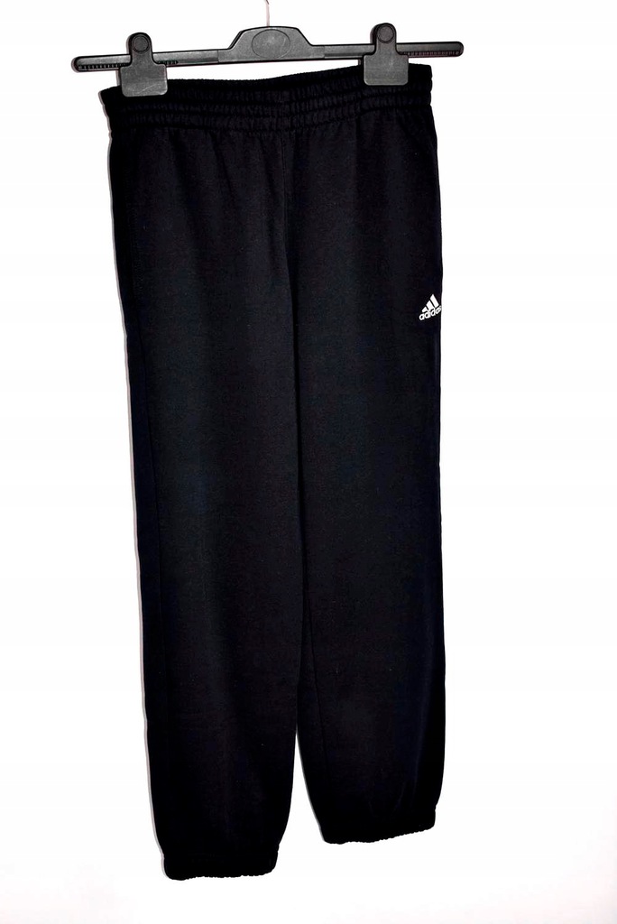 ADIDAS spodnie dresowe młodzieżowe czarne 152cm