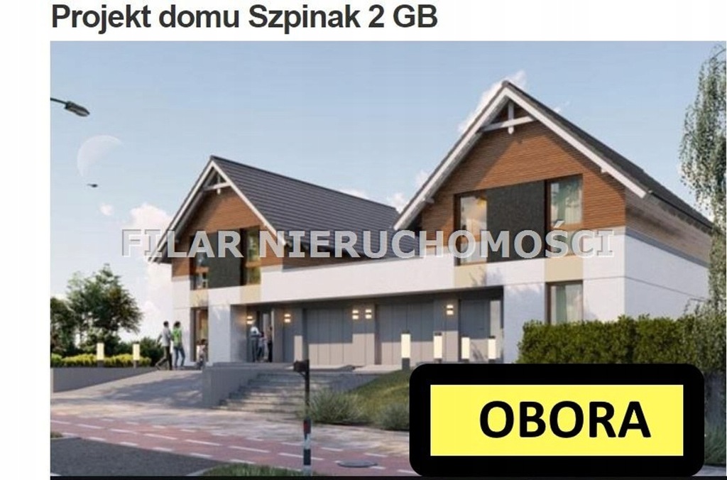 Dom, Obora, Lubin (gm.), Lubiński (pow.), 135 m²