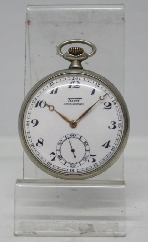 TISSOT ANTIMAGNETIQUE POCKET WATCH ARGENTAN