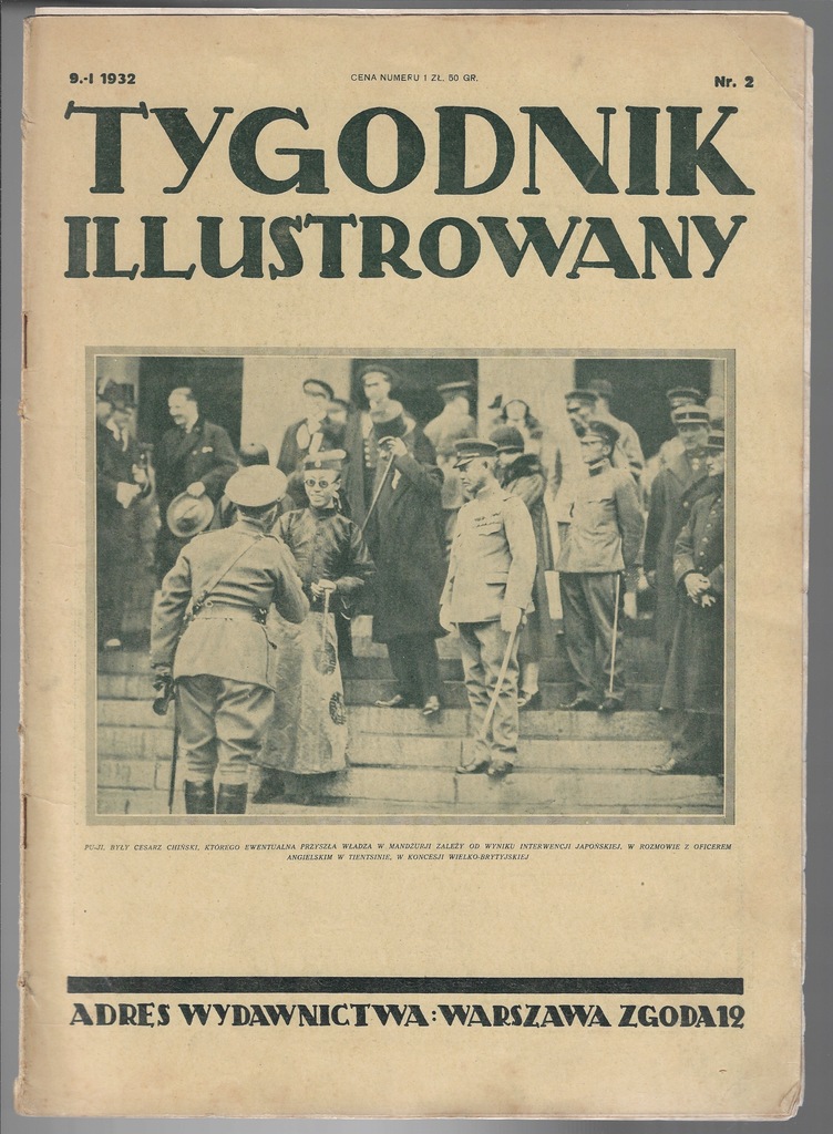 Tygodnik Ilustrowany 2/1932 Czasopismo