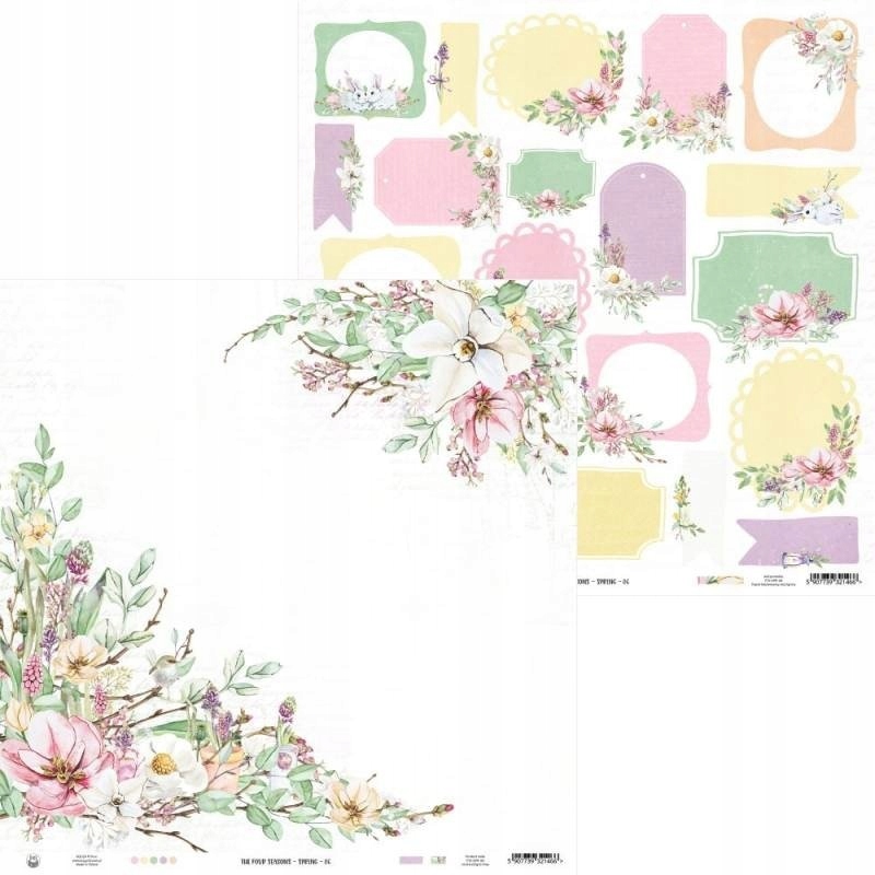 Papier 30x30 - P13 - The Four Seasons - Spring 06