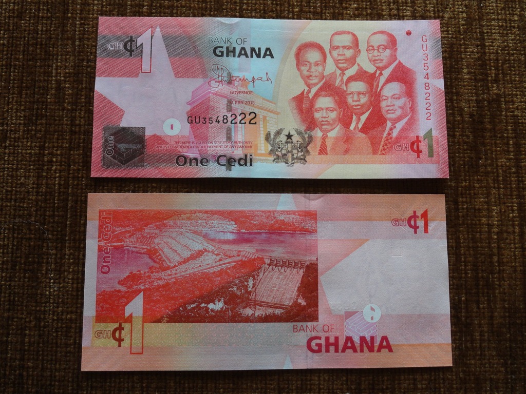 189.GHANA 1 CEDIS UNC