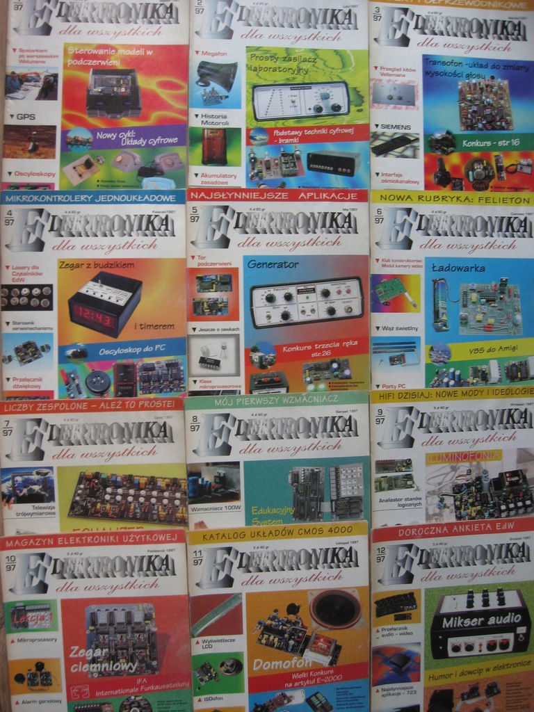 Купить ЭЛЕКТРОНИКА для всех 12 выпусков ежегодника 1997 г.: отзывы, фото, характеристики в интерне-магазине Aredi.ru