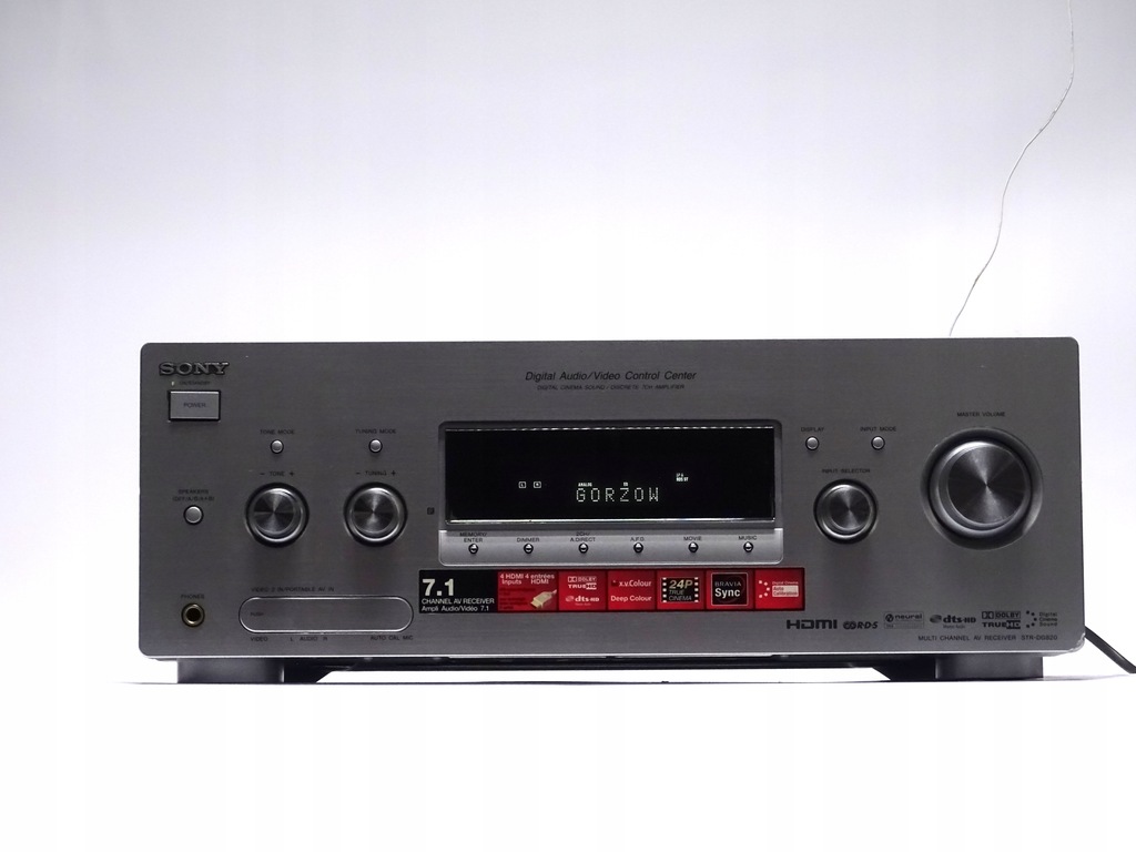 SONY STRDG820 AMPLITUNER KINA 4X HDMI DTS HD 8954958175 oficjalne