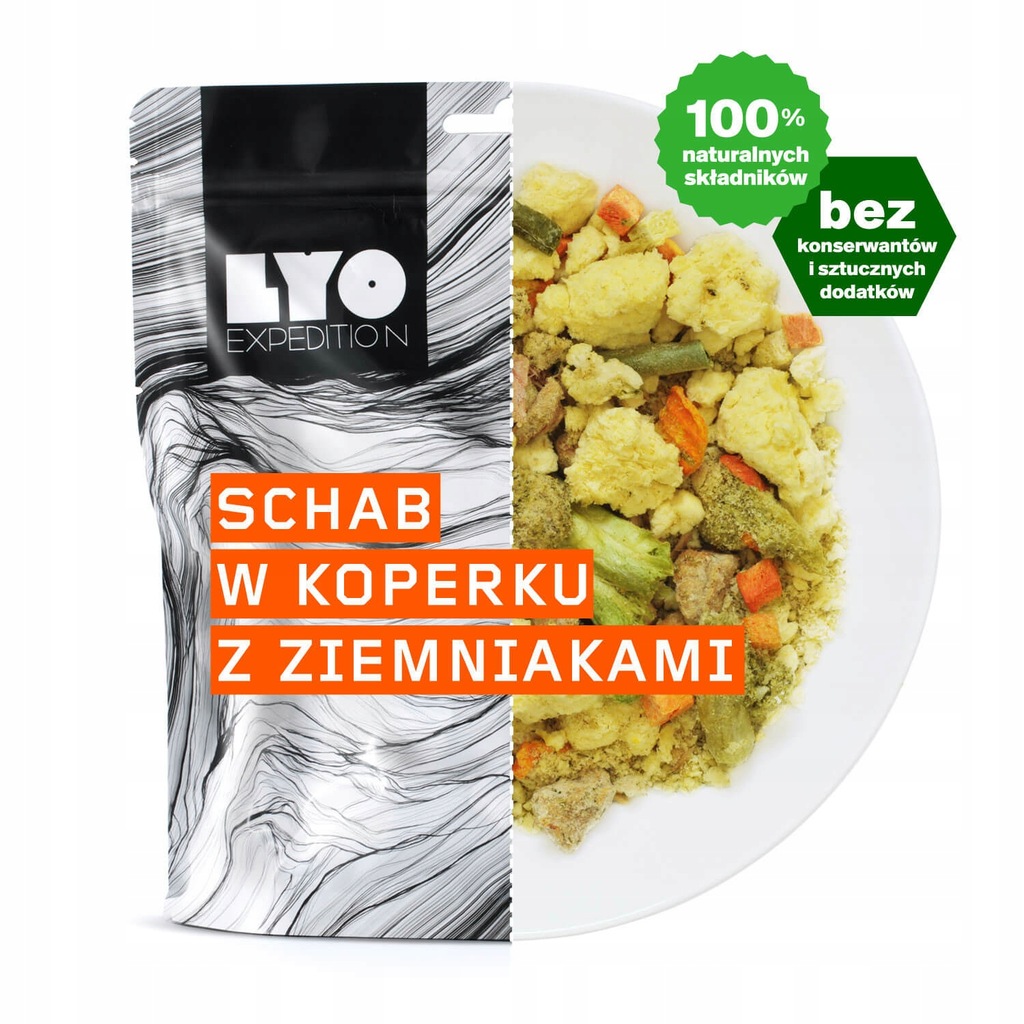 Schab w sosie koperkowym LYO Food 370g