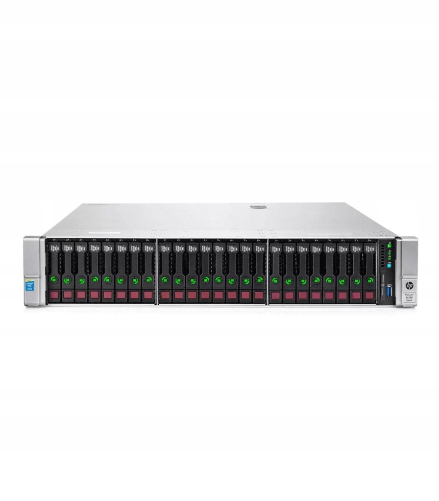 HP DL380 G9 2X E5-2660V4 64GB 24X2,5 P440AR 2X800W