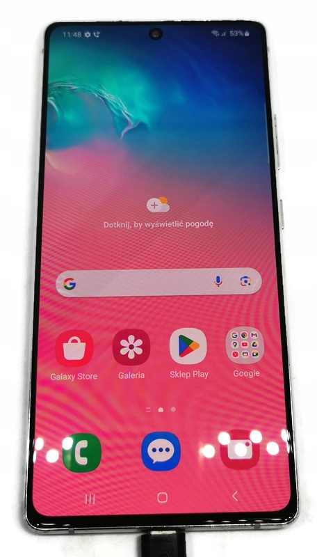 Smartfon Samsung Galaxy S10 Lite 8 GB / 128 GB biały