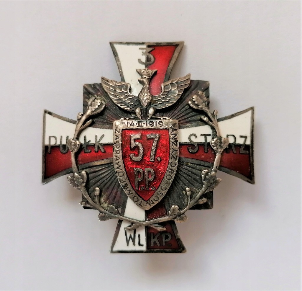 Odznaka 57 Pułk Piechoty