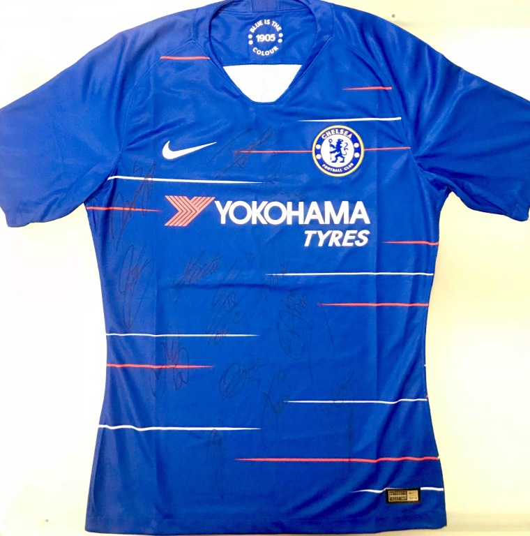 Koszulka z podpisami - Chelsea F.C. 2018/19