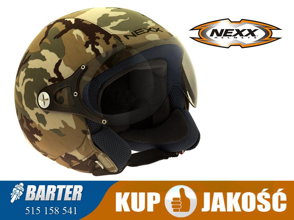 KASK OTWARTY NEXX X60 VISION ARMY rozm.XS