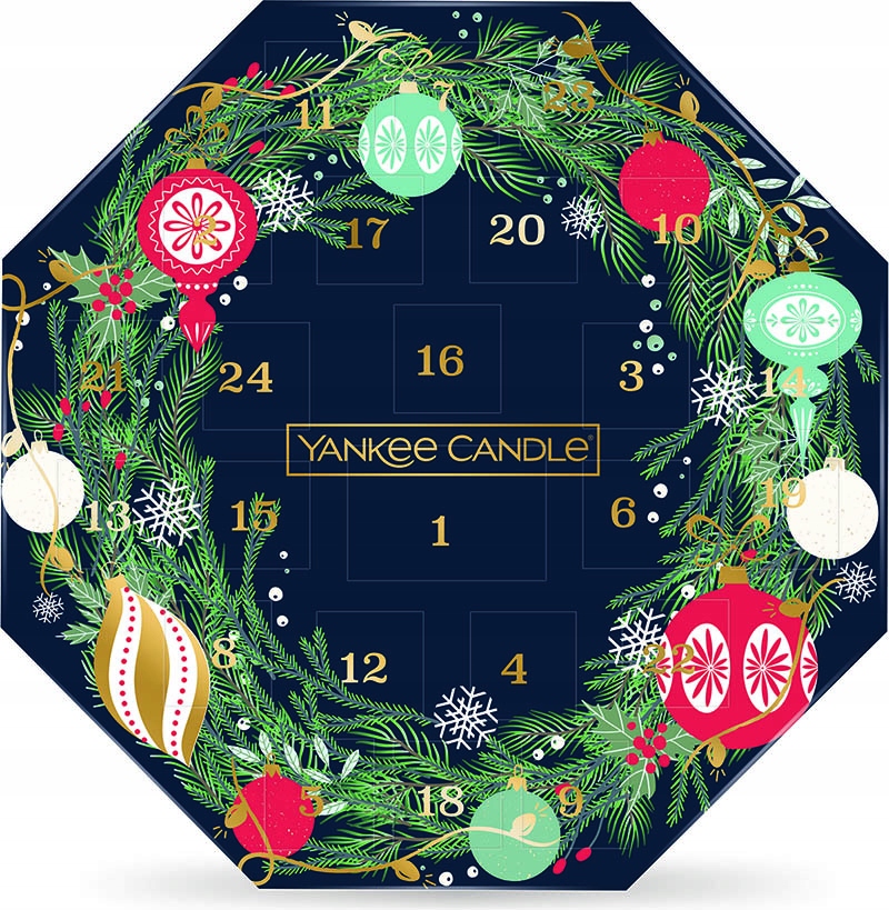 Yankee Candle Christmas Collection zestaw Maa wieczka 24 x 9,8 g + wiecz P2