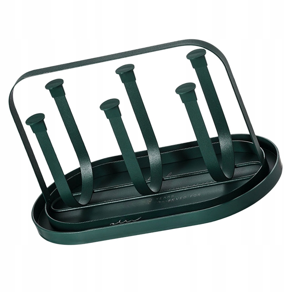 STOJAK DO PRZECHOWYWANIA FILIŻANEK PÓŁKA GŁÓWNA TACKA OCIEKAJĄCA