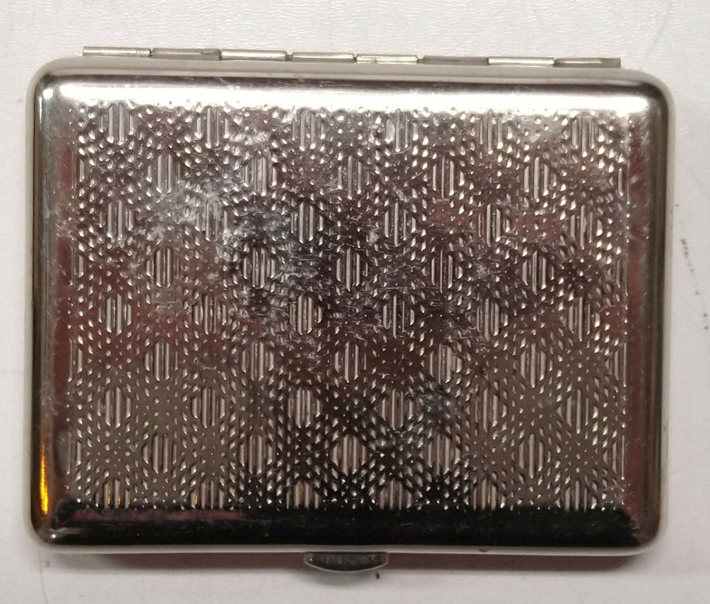 Papierośnica Połock niklowana