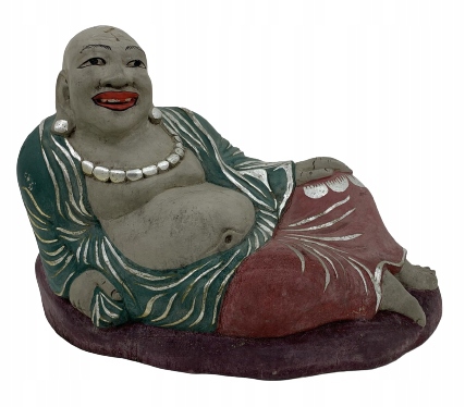 Wielka figurka Budda - drewno