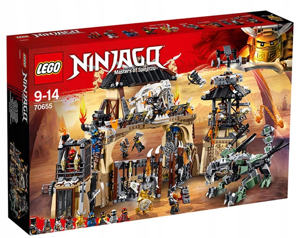 KLOCKI LEGO NINJAGO 70655 SMOCZA JAMA