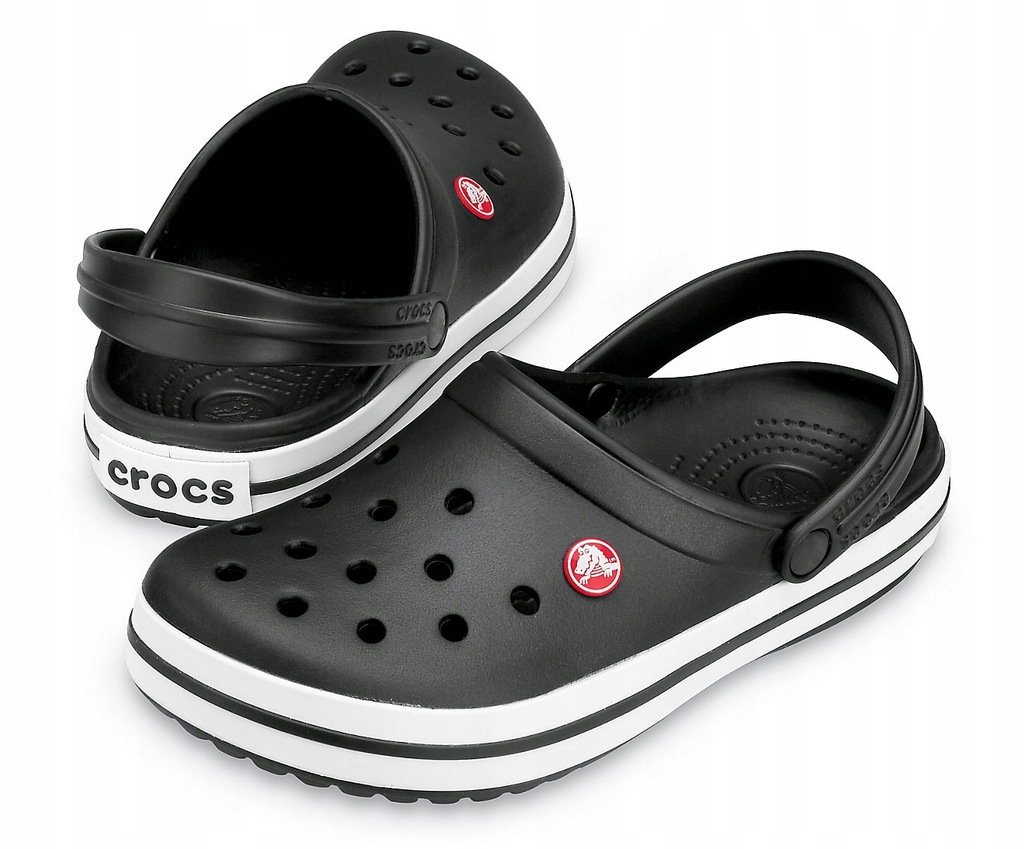 Kapcie dziecięce Crocs Crocband czarne M7 39.5