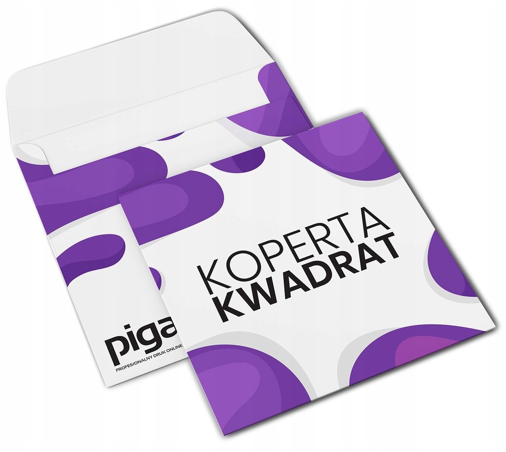 Koperta reklamowa K4 15x15 kolorowy druk 10000 szt