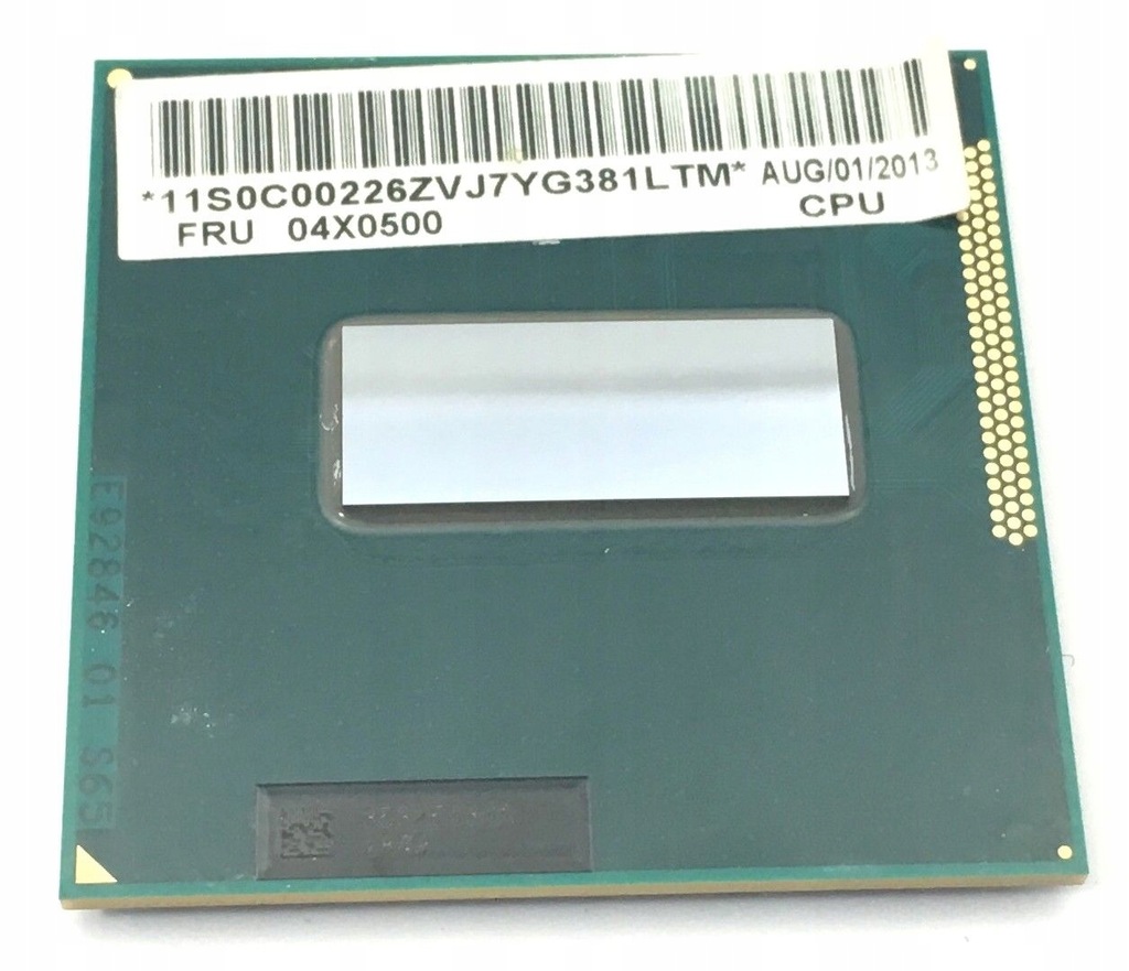 Intel Core i7-3840QM SR0UT 3,8GHz 4 rdzenie FVAT