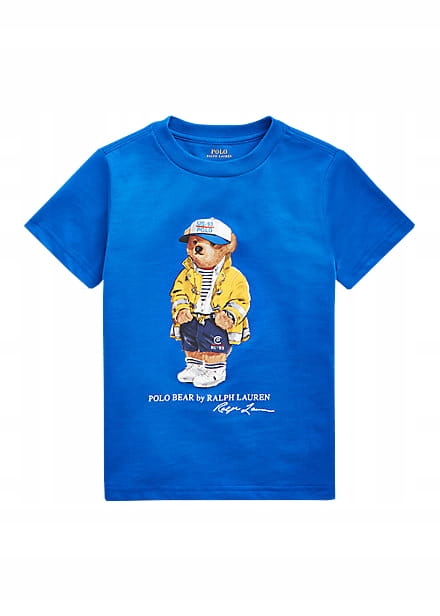 POLO Ralph Kids T-shirt Koszulka Logo Bear r 6 lat