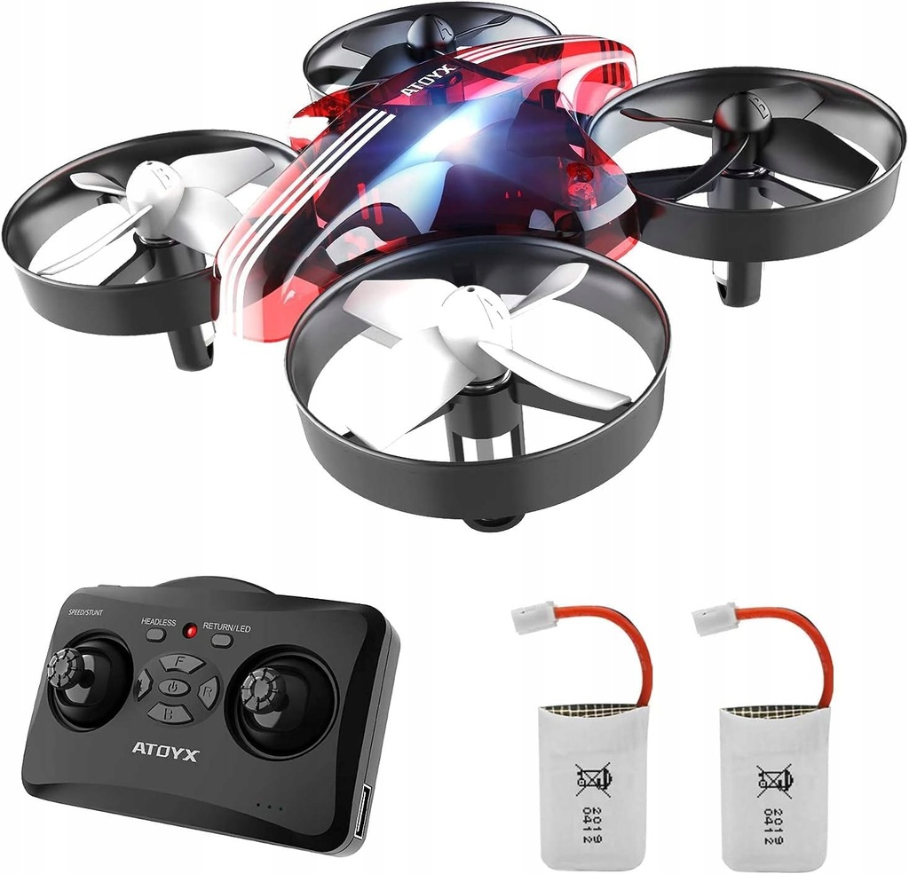 MINI DRON DLA DZIECI POCZĄTKUJĄCYCH DRON RC ATOYX QUADROCOPTER HELIKOPTER