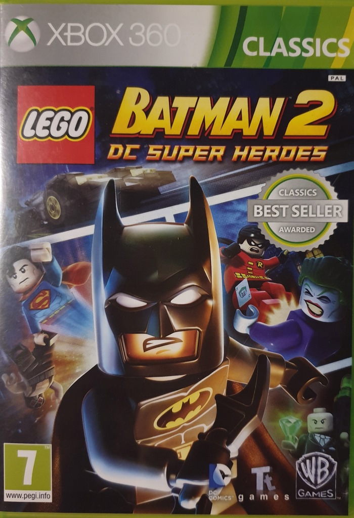 Lego Batman 2 DC super heroes PL xbox 360 gra