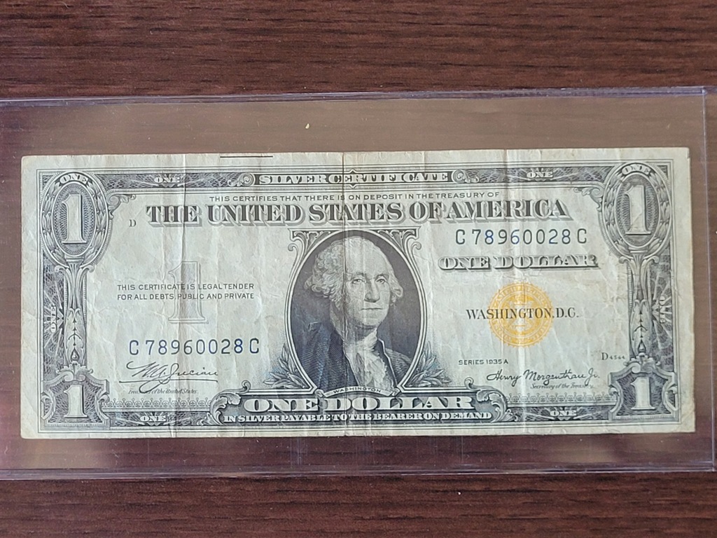 1 dolar 1935 A North Africa - Rzadki