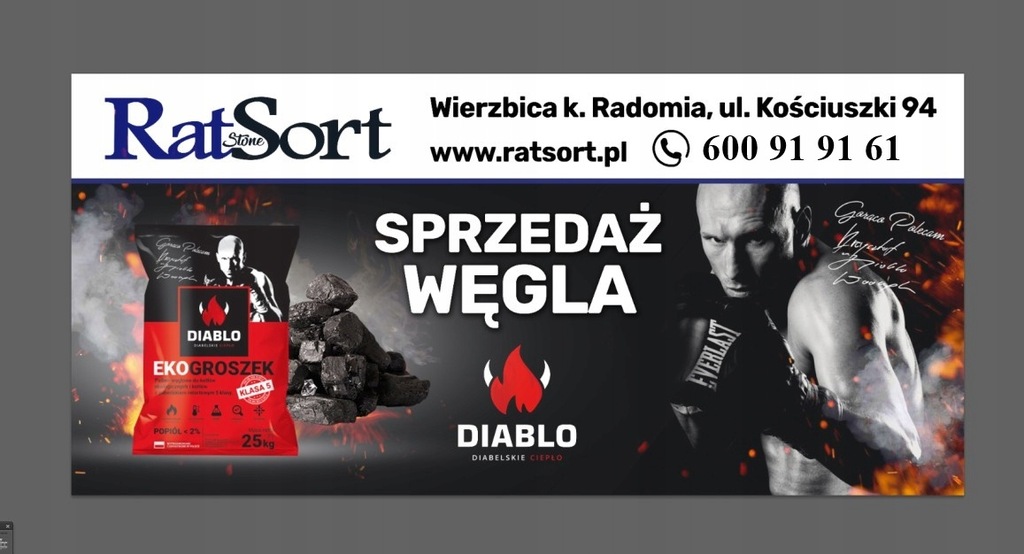 Opał- Węgiel - Ekogroszek Diablo