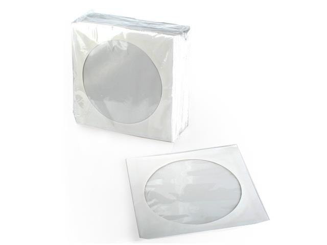 Koperty papierowe na CD DVD Intenso z okienkiem 10