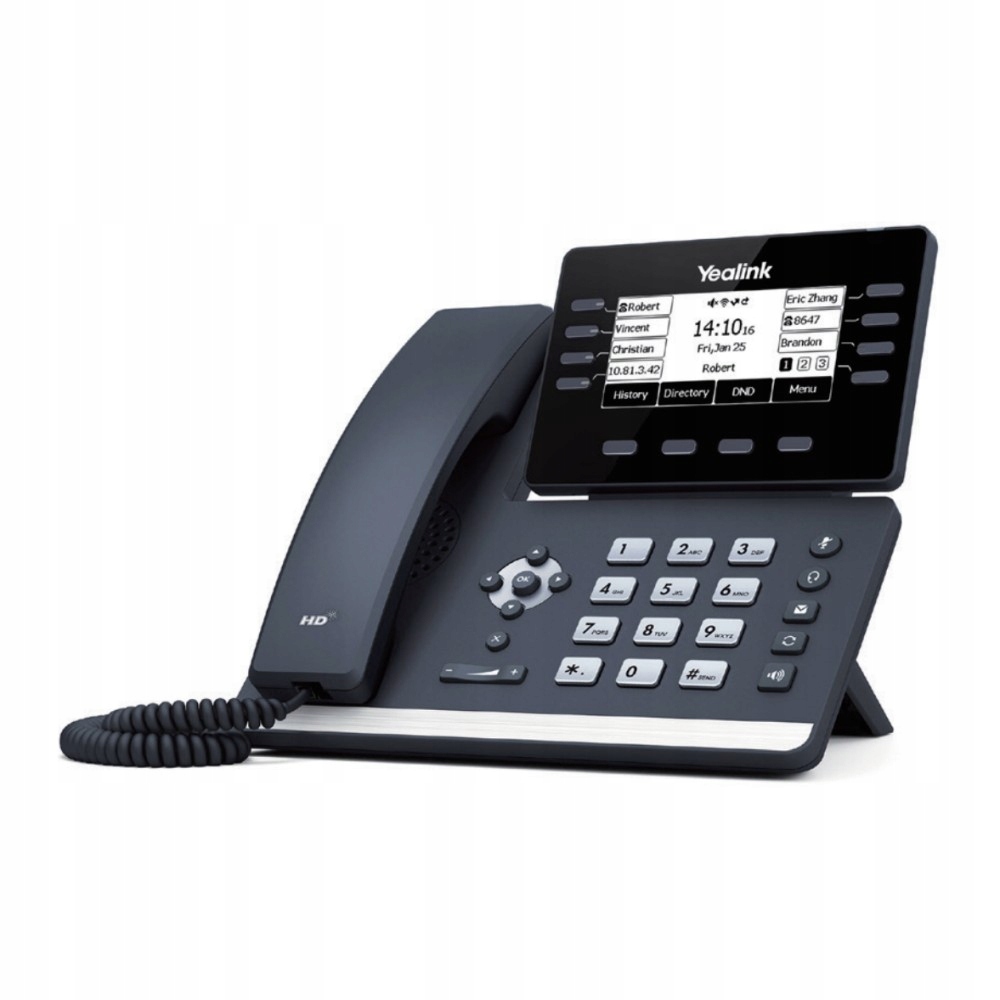 Купить VoIP-телефон Yealink SIP-T53W 2xRJ45 1000 Мбит/с: отзывы, фото, характеристики в интерне-магазине Aredi.ru