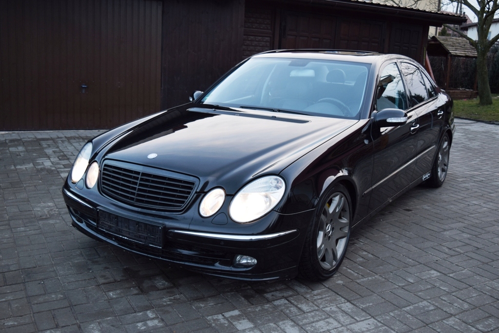 JEDYNY W POLSCE MERCEDES E320, EDITION MANSORY AMG