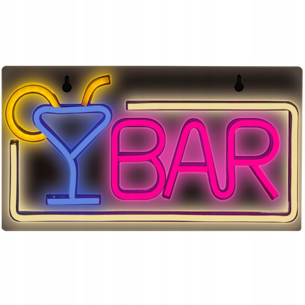 Neon LED BAR szyld reklama napis do baru lokalu