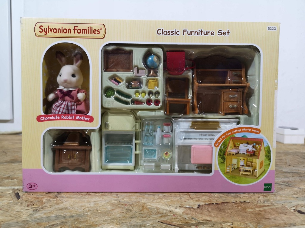 SYLVANIAN FAMILIES ZESTAW MEBLI 5220 FIGURKA 2234 8809809485