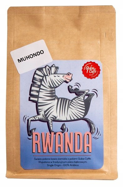 QUBA CAFFE Kawa ziarnista RWANDA Muhondo 250g