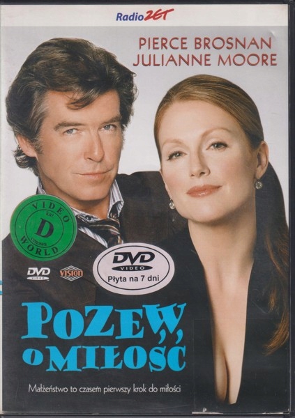 Pozew o miłość DVD Peter Howitt