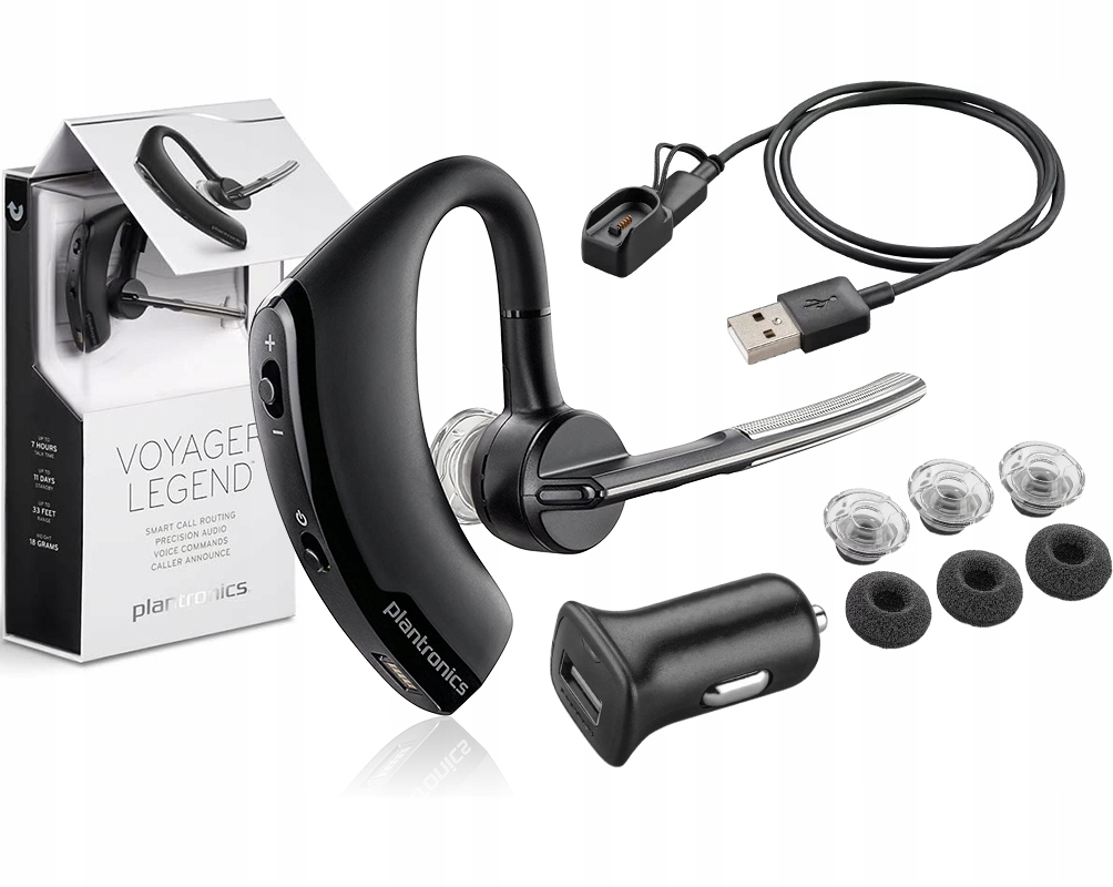 Купить PLANTRONICS VOYAGER LEGEND + АВТОМОБИЛЬНОЕ ЗАРЯДНОЕ УСТРОЙСТВО: отзывы, фото, характеристики в интерне-магазине Aredi.ru